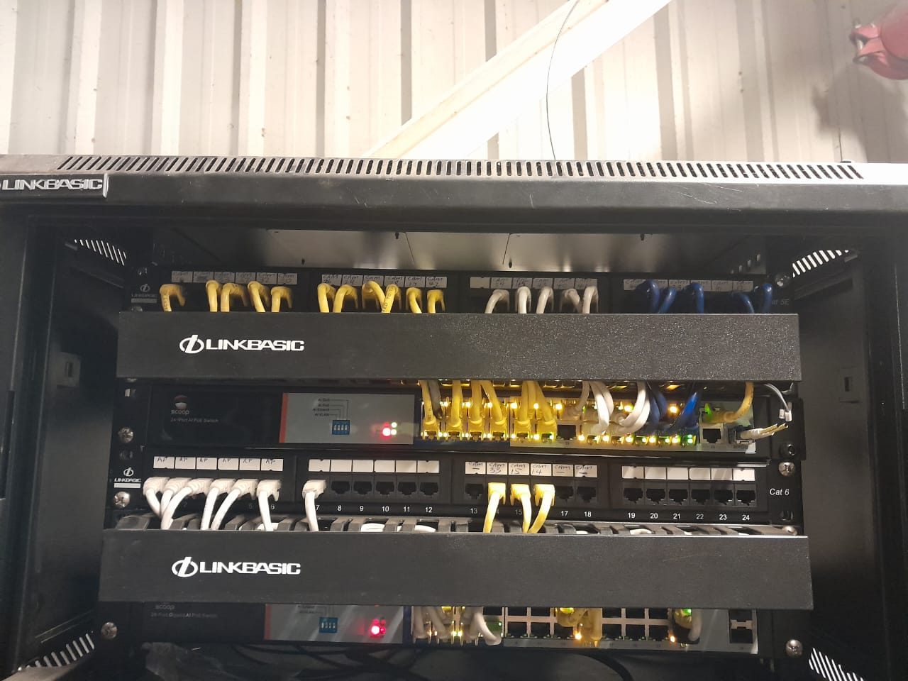 DG Technologies ECS2 commercial CCTV first fix during a staged no-downtime cutover