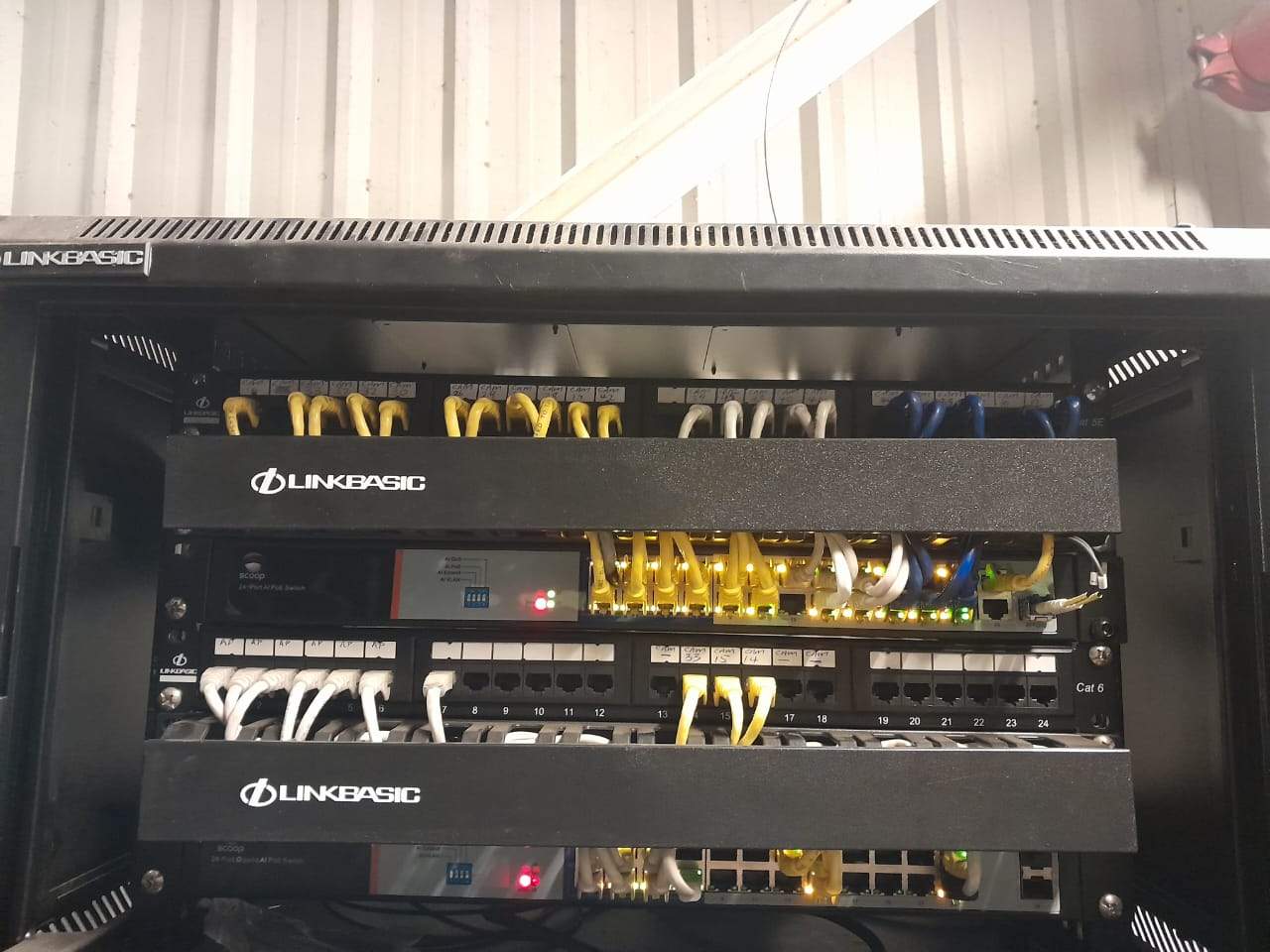 DG Technologies ECS2 commercial CCTV first fix during a staged no-downtime cutover