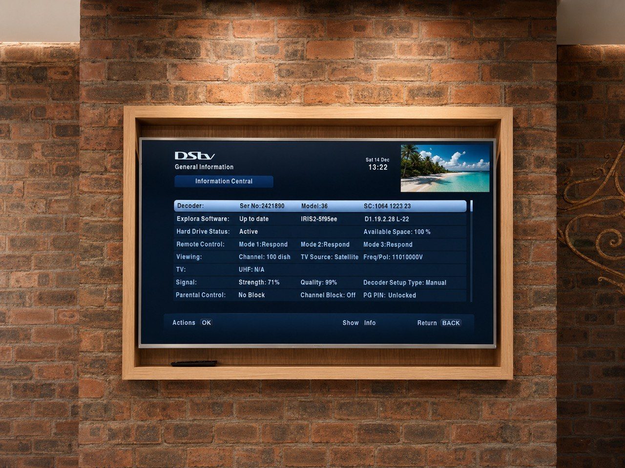 Entertainment room where source devices, control and audio need to work together