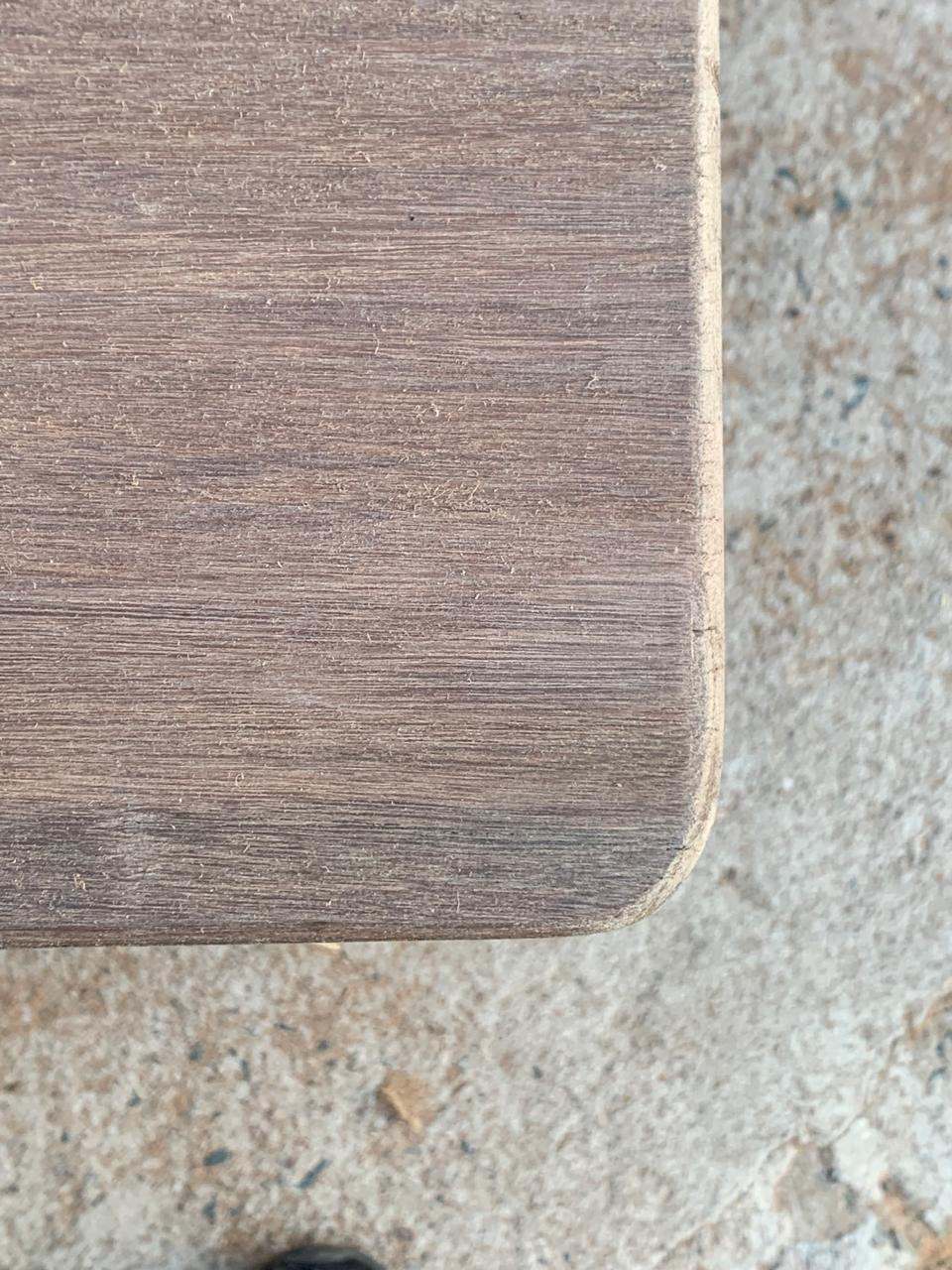 DG Technologies heritage entertainment room build detail: Rounded Table Corner Detail