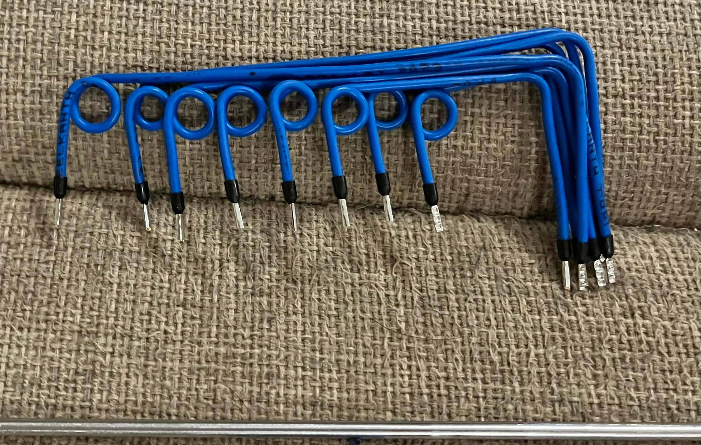 DG Technologies heritage entertainment room build detail: Hand-Wound Relay Return Wires
