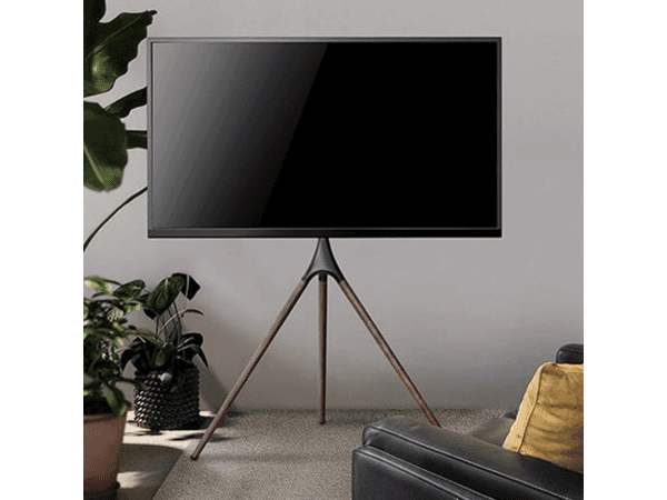 Television and AV furniture installation where source equipment and brackets must be coordinated