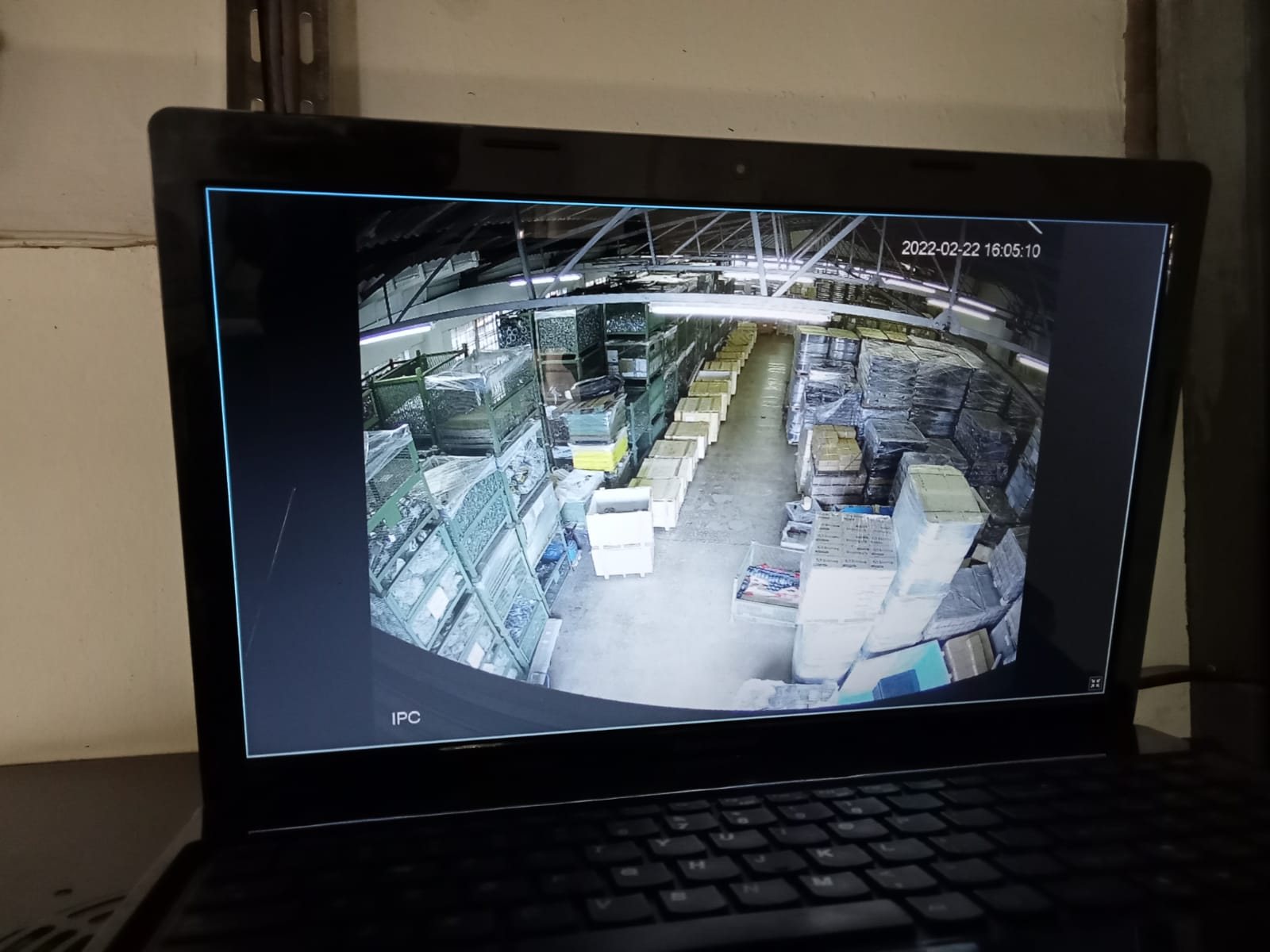 CCTV planning and cabling around forklift use on an industrial site