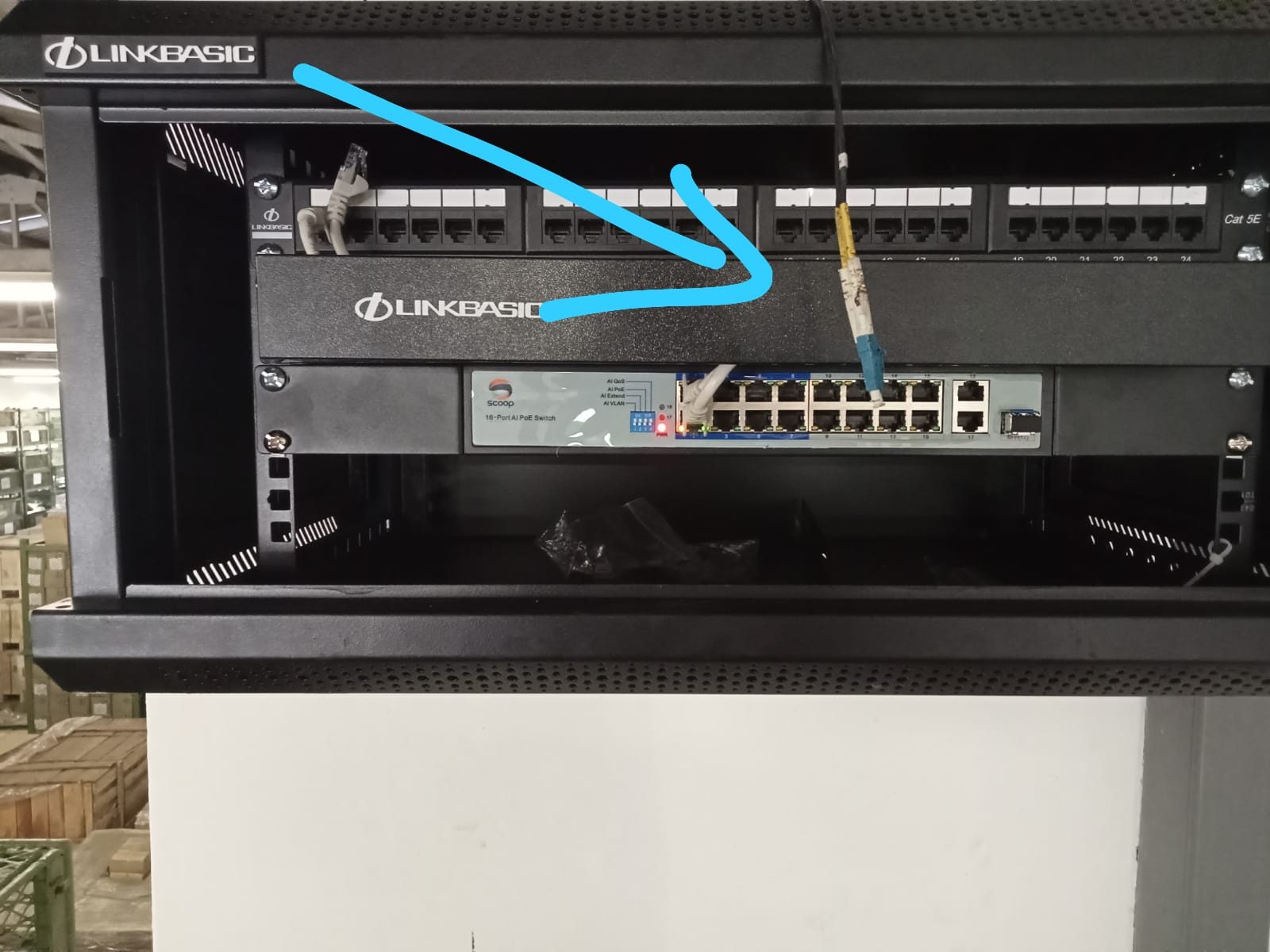fourth rack at c&J commercial cctv