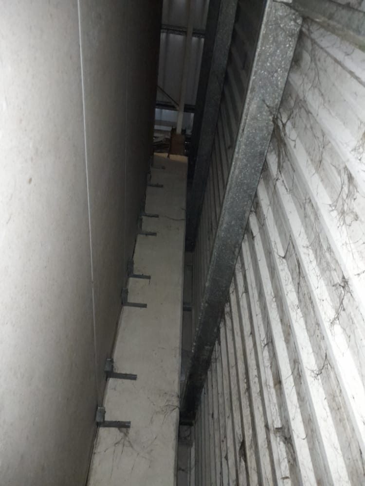 look at the spaces we have to crawl in commercial cctv