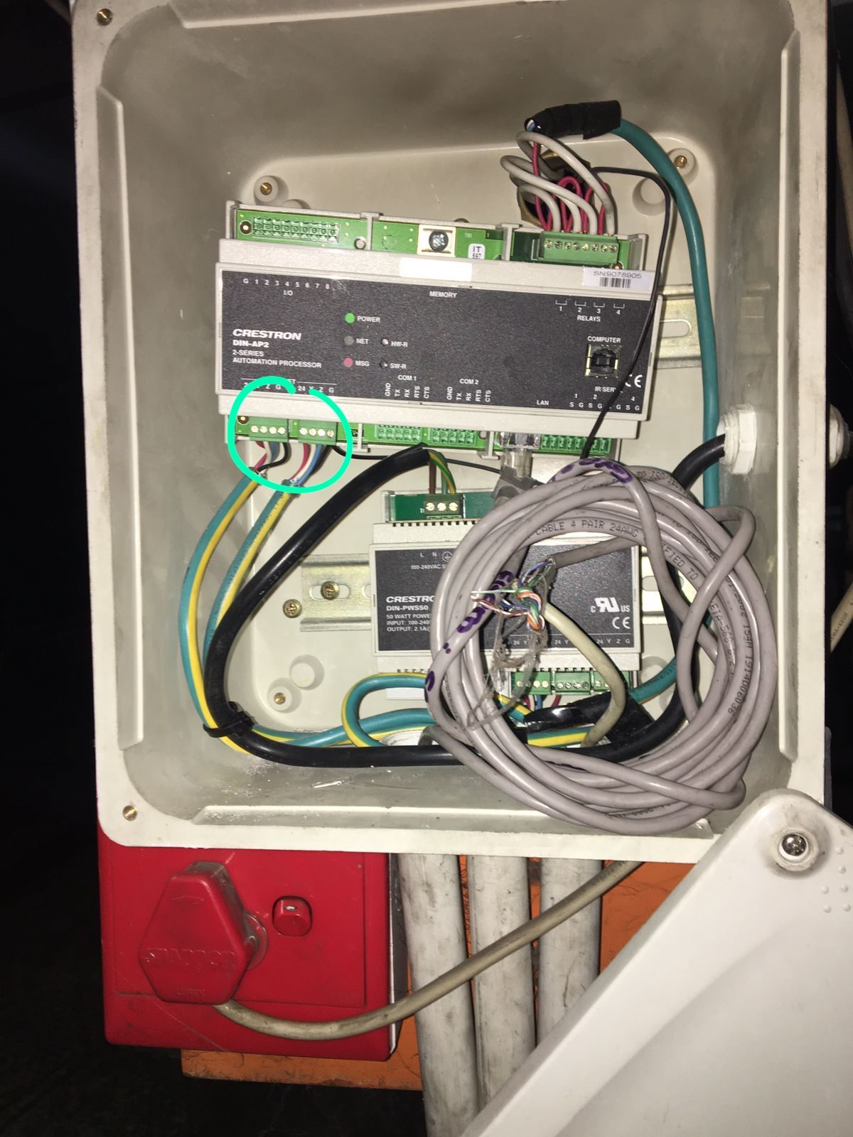 Crestron commercial in the wild