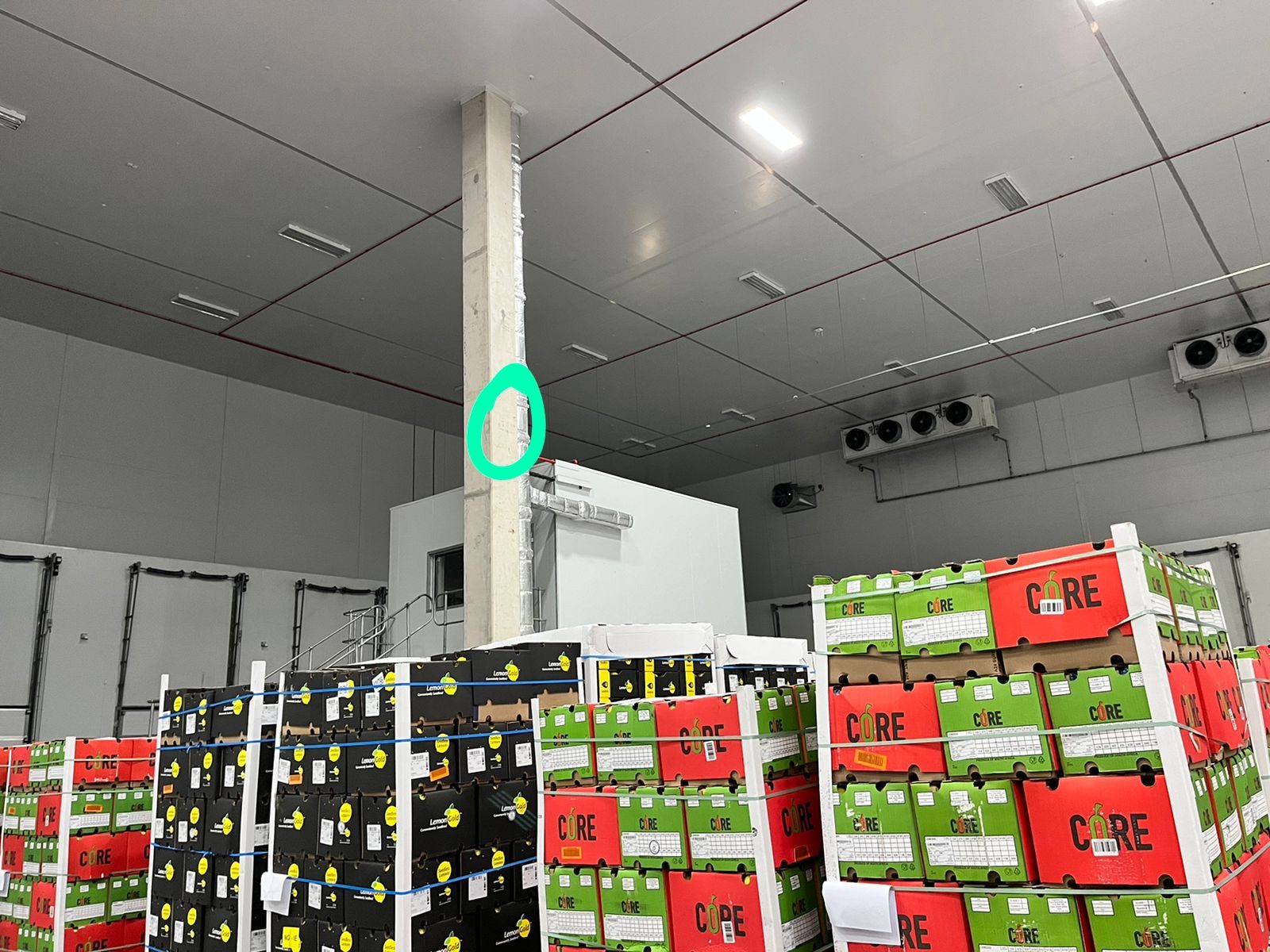 ecs2 commercial audio marking out speaker points for Pa system