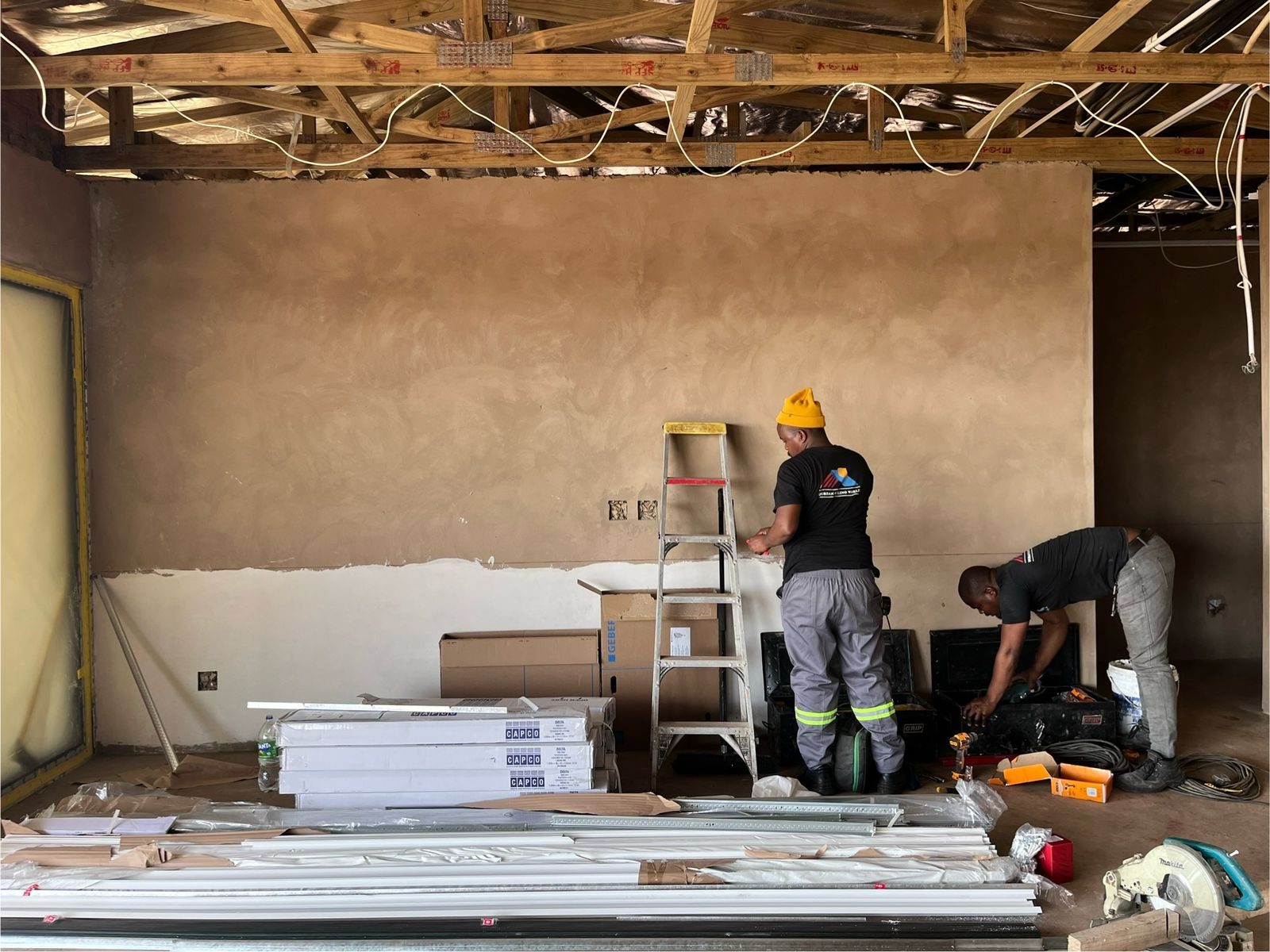 pre planning is important with builder, wifi installation sibaya 5